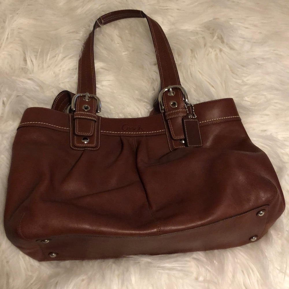 New large Coach bag never used.